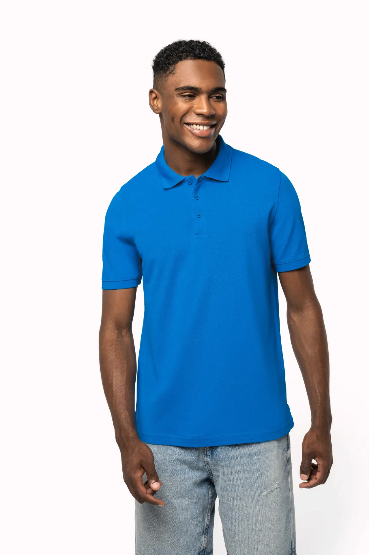 Kariban - Polo piqué manches courtes homme - K241 (S, Orange, Sans logo)