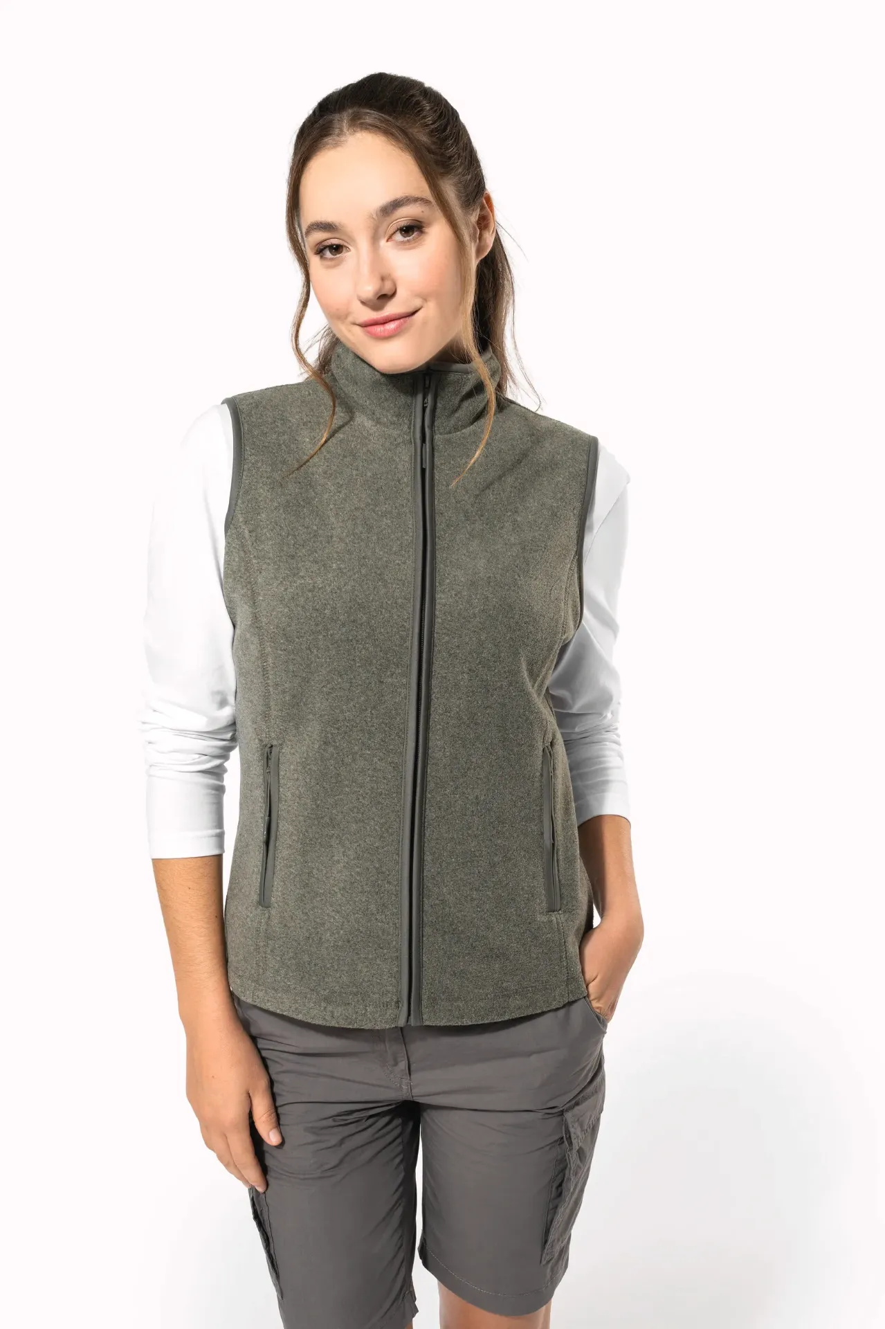 Kariban - Bodywarmer micropolaire femme - K906 (XS, Orange)