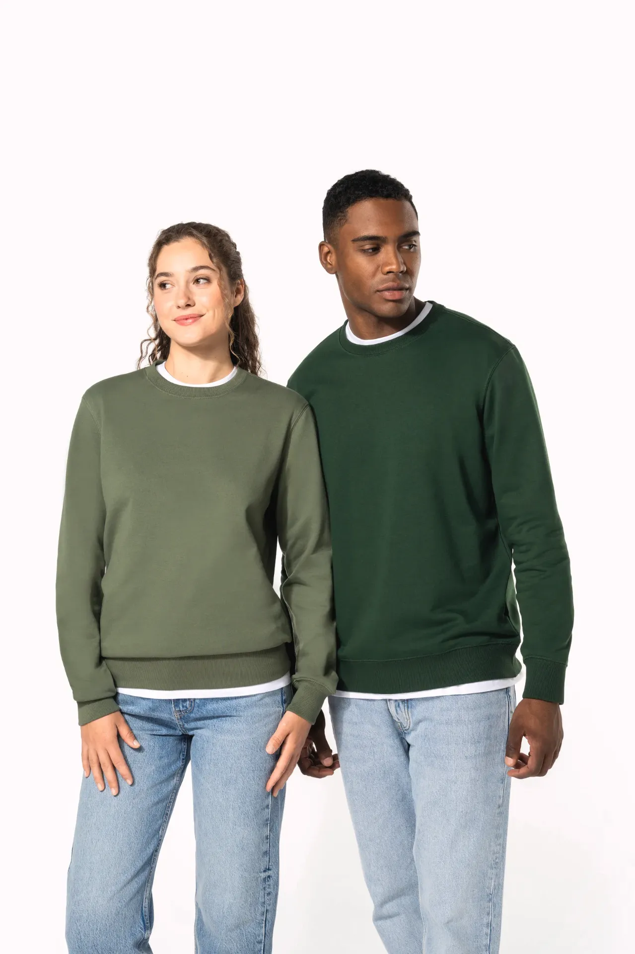 Kariban - Sweat-shirt recyclé col rond unisexe - K4040 (Orange)