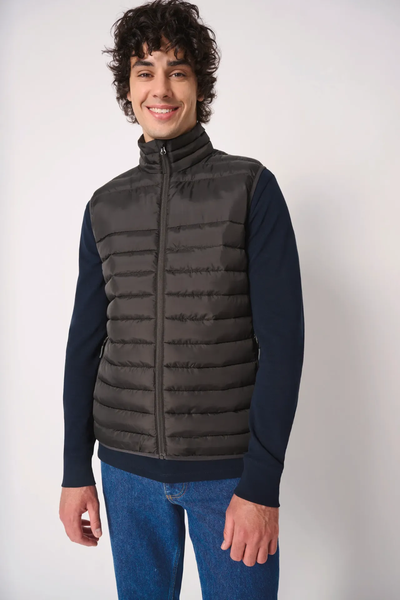 iDeal Basic Brand - Bodywarmer matelassé homme - IB6172 (Black)