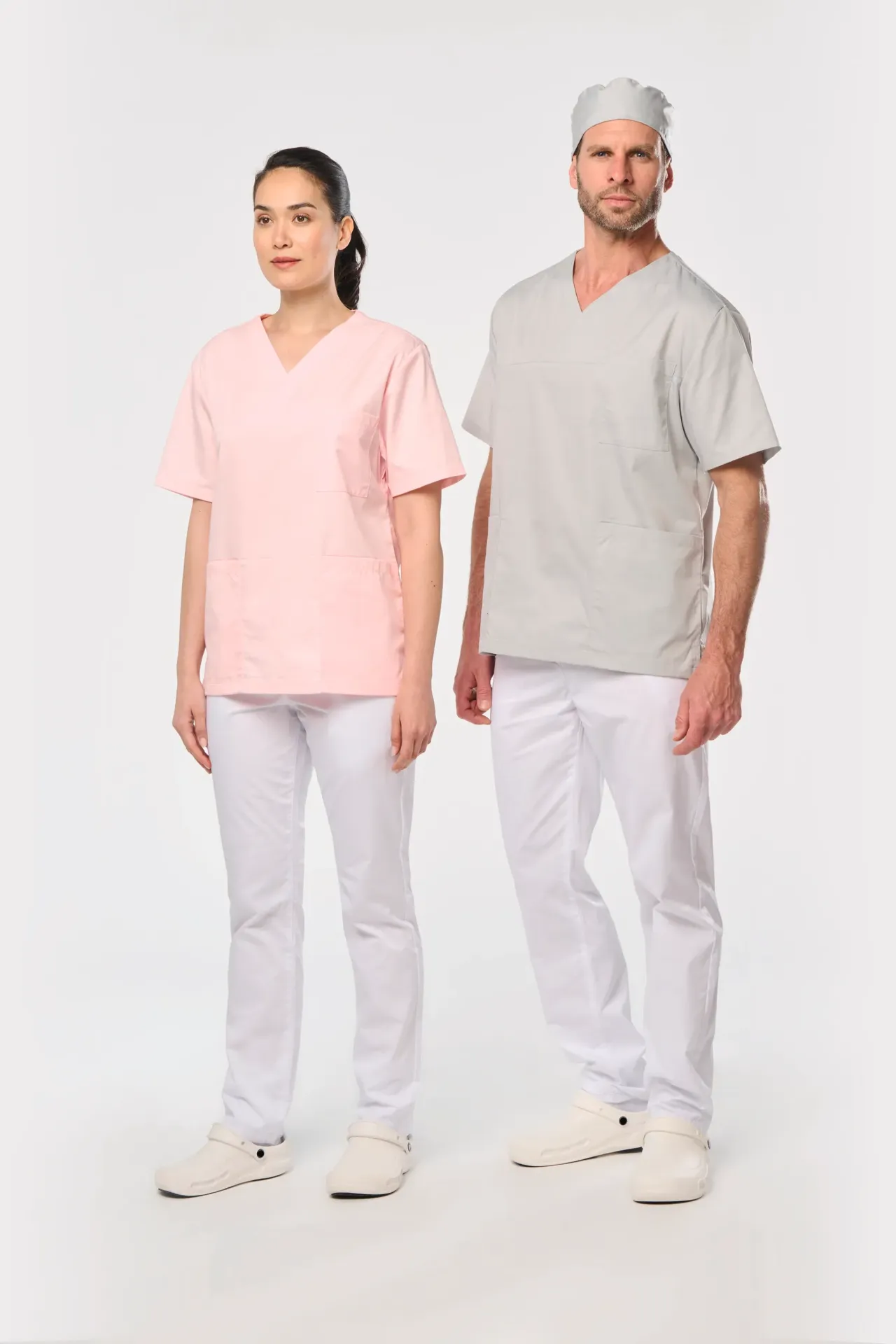 Designed To Work - Tunique manches courtes polycoton unisexe - WK507 (White)