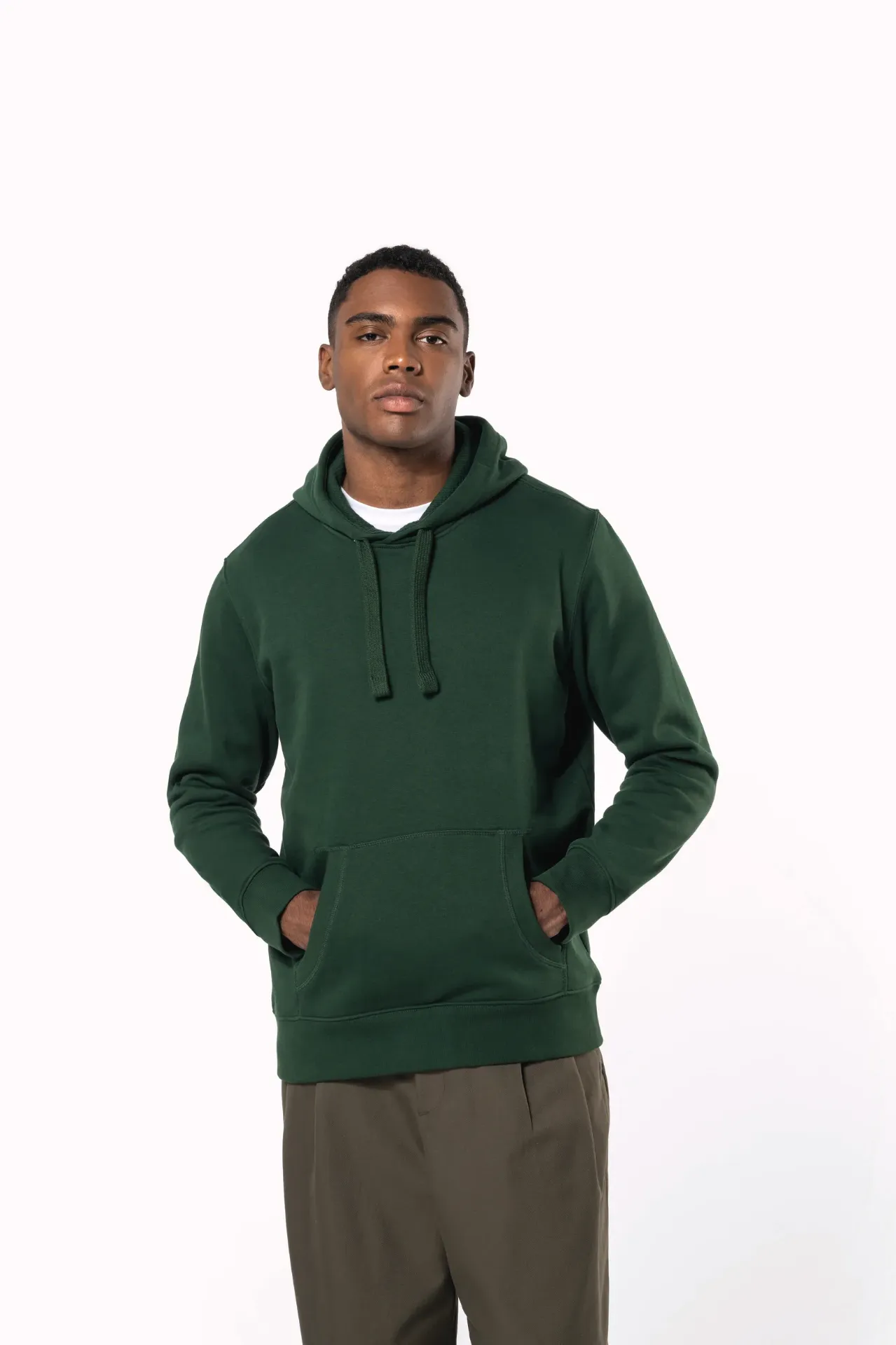 Kariban - Sweat-shirt capuche homme - K489