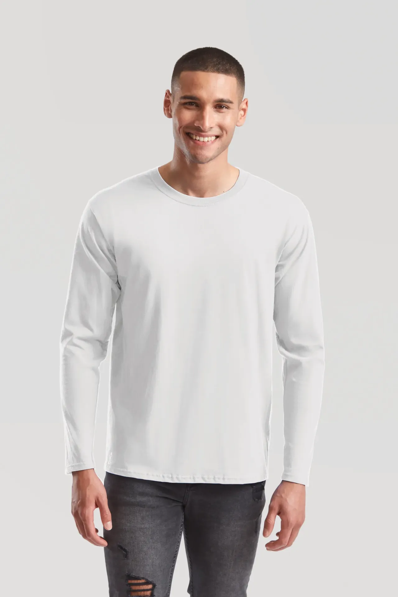 Fruit of the Loom - T-shirt Iconic 195 manches longues - SC61360